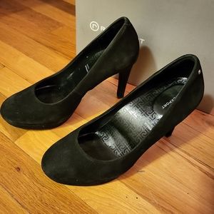 Rockport Black Suede Pumps